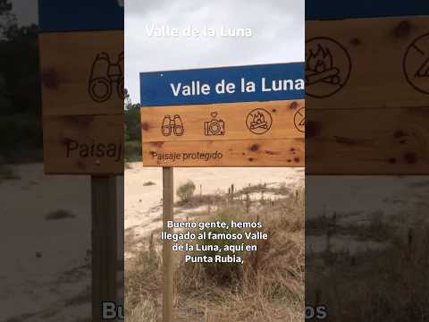 🌕🏜️ Explorando el Valle de la Luna en Punta Rubia, Rocha 🇺🇾