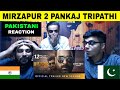 Pakistani Reacts on | MIRZAPUR S2 - Official Trailer | Pankaj Tripathi, Ali Fazal, Divyenndu