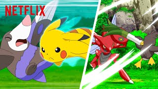 Download lagu Most EPIC Pokémon Battles from Pokémon Master Journeys: The Series 💥 Netflix Futures mp3