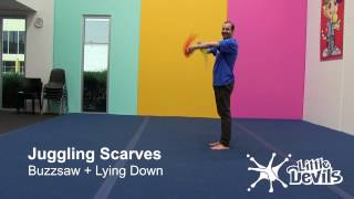 JUGGLING SCARVES - Buzzsaw Lying Down