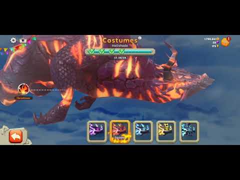 ALL DRAGONS UNLOCKED - UMBRA DRAGON - Hungry Dragon