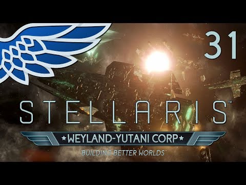 STELLARIS MEGACORP 2.2 | L-Gate Breakthrough Part 31 - Weyland Yutani Let's Play Gameplay