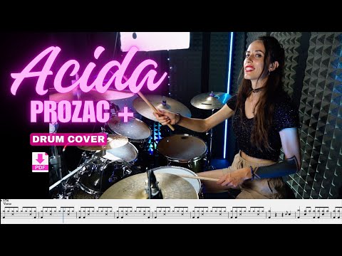 Acida - Prozac + Drum Cover (Drum Score)