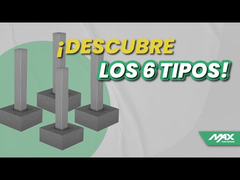 Descubre los 6 tipos de zapatas y cuándo se usan