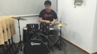 Video thumbnail for Premier Olympic Drum Kit Demo by Benny Lim Drummer