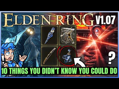 10 New Secrets You Didn't Know About in Elden Ring - Weapon Trick & New Enemy Type - Tips & More!