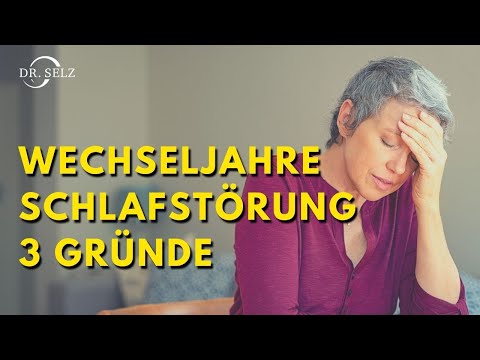 Wechseljahre Schlafstörungen - 3 Tipps