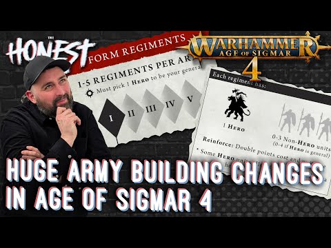 List building seems easier but is it? | Age of Sigmar 4th Edition
