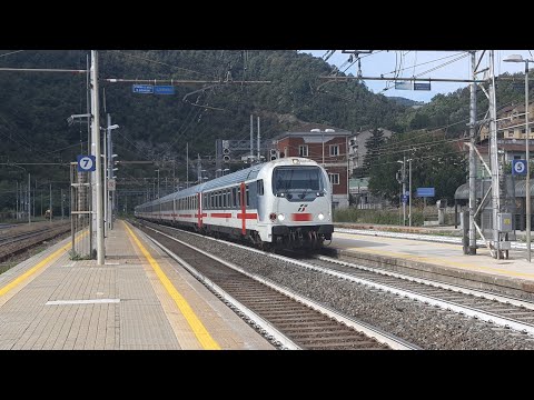 IC 669 Milano Centrale - Livorno Centrale, Z1A + E.401.041 in transito a Ronco Scrivia