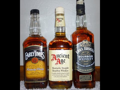 Budget Whiskey (Under $10) #4. Whiskey Review: Early Times, Ancient Age, Ezra Brooks 90 Proof