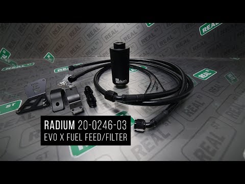 Unboxing Radium Evo X Fuel Feed & Filter 20-0246-03 - Real Street Performance