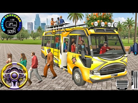 New MiniBus Offroad Driver Simulator - Ultimate Bus Games 2026 - Bus Game Andriod Gameplay