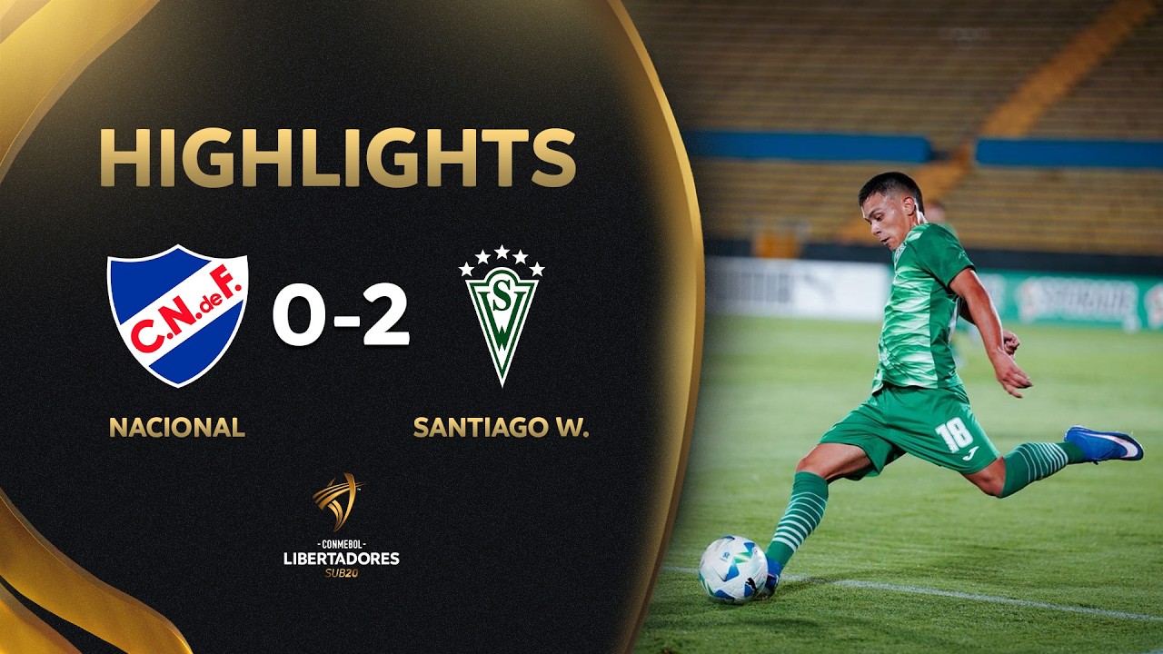 Nacional U20 vs Santiago Wanderers U20 Highlights