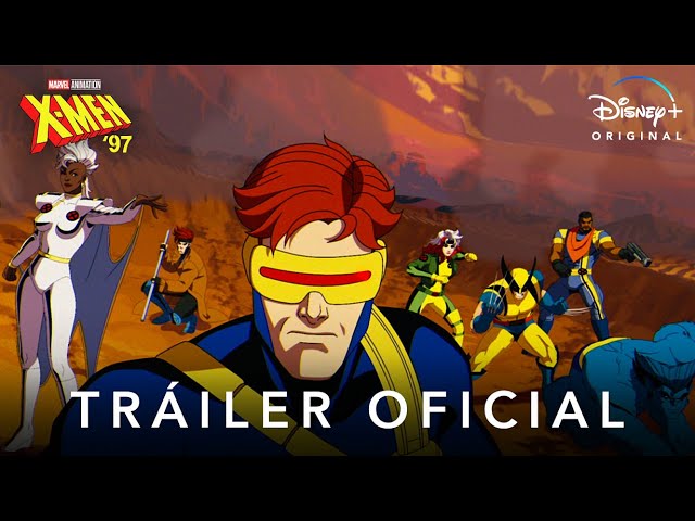 Vídeo relacionado con Marvel X-Men 97 Comic Camiseta, Hombre, Azul Jaspeado, XL