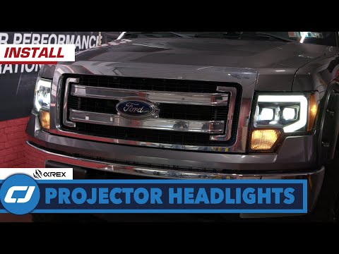 Light Up the Night with These Projector Headlights from AlphaRex for Your F-150!
