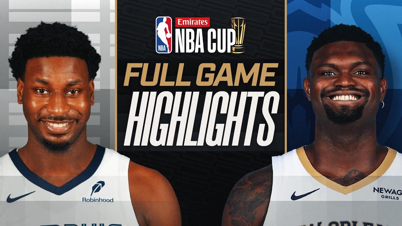 GRIZZLIES at PELICANS | EMIRATES NBA CUP 🏆 | FULL GAME HIGHLIGHTS | November 26, 2025