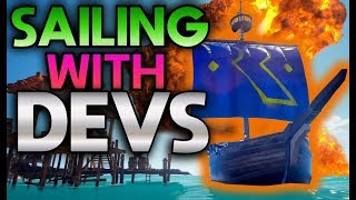 SAILING WITH RARE // SEA OF THIEVES - Sailing with Joe Neate and Shelly Preston #SeaOfThieves