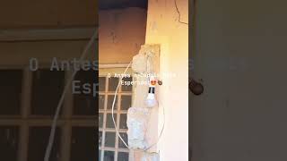 Finalmente as paredes foram demolidas! E assim a casa vai ficando do jeitinho que sonhei 🥰😍