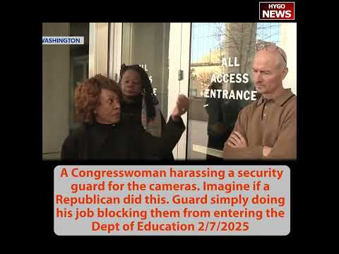 Q: Maxine waters trying to get into Edu Dept; TRUMP: we ranked last but number one in Cost per pupil