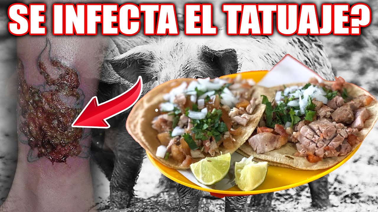 ¿Por qué no puedo comer carne de cerdo después de hacerme un tatuaje