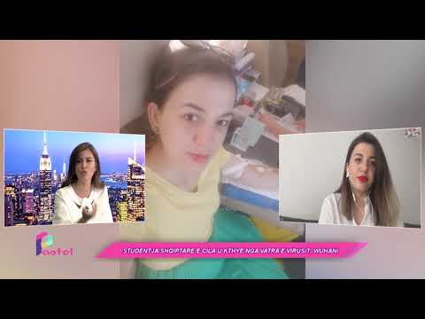 Pastel 2 04.05.2020 - Silva Doçi studentja shqiptare në Wuhan të Kinës, vatra e koronavirusit