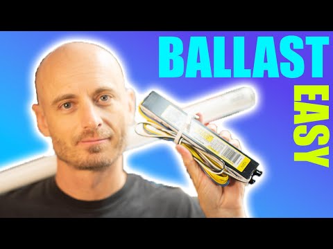 How to replace a fluorescent fixture ballast
