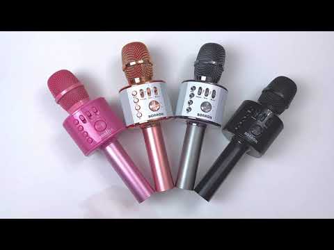 Sing Your Heart Out with the BONAOK Wireless Bluetooth Karaoke Microphone! 🎤🎶