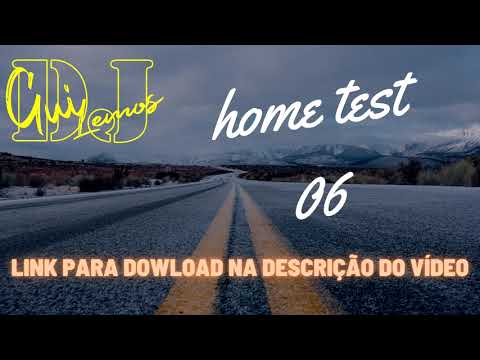 Dj Gui Lemos - Home Test 06 - 20 min de música sem parar