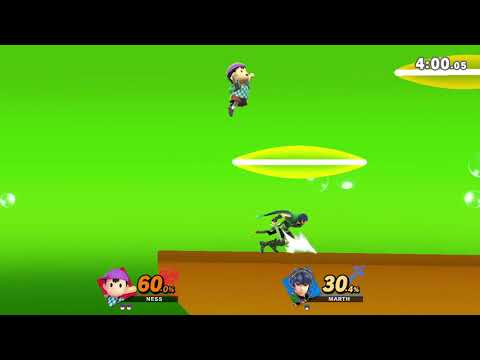 (Loss) Ness vs Marth - SSBU