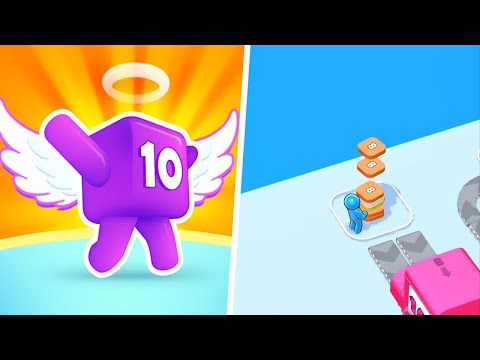 Level Up Numbers vs Idle 2048 Land  - 123456789 Max Level Gameplay (Part 3)