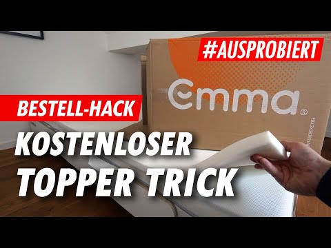 EMMA Matratzen Topper 🔴 Weiter kostenlos möglich ✅