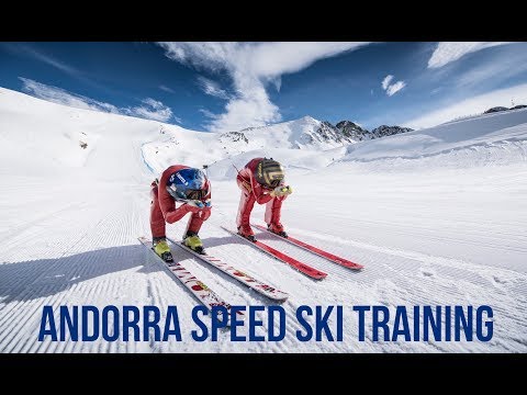 How we train to Ski over 200kph in Andorra 2018