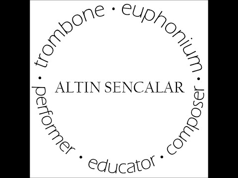 2021/2022 TJEA All State Tenor Trombone Jazz Etudes- Altin Sencalar