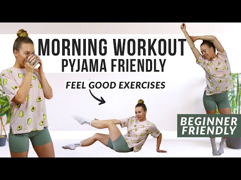 MORNING WORKOUT (10MIN) - Beginner Friendly, Pyjama Workout