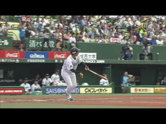 【1回裏】速攻で3得点!! ライオンズ・浅村 レフトスタンドへ飛び込む2ランホームラン!! 2018/4/22 L-M