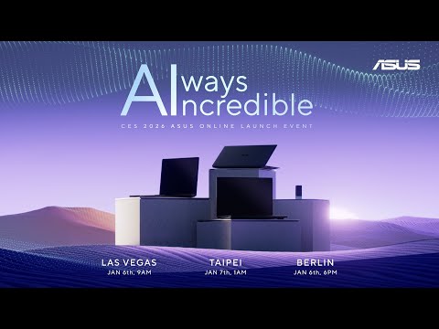 CES 2026 ASUS Official Teaser - Always Incredible