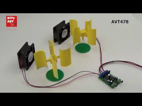 AVT478 - Regulator obrotów wentylatorów 12V