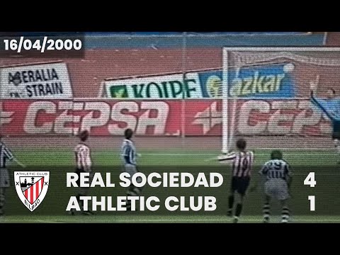 ⚽️ [Liga 99/00] J33 I Real Sociedad 4 - Athletic Club 1 I LABURPENA