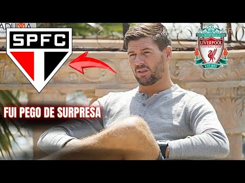 SE RENDEU AO SÃO PAULO! VEJA O QUE GERRARD FALOU SOBRE A FINAL COM O TICOLOR! É DE ARREPIAR!