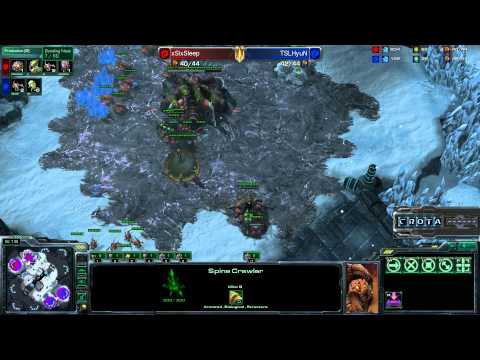 xSix Sleep (Z) vs TSL Hyun (Z) - G5 - StarCraft 2 - SC1685