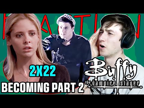 SEASON 2 FINALE! BUFFY THE VAMPIRE SLAYER 2X22 - Becoming Part 2 -  REACTION!