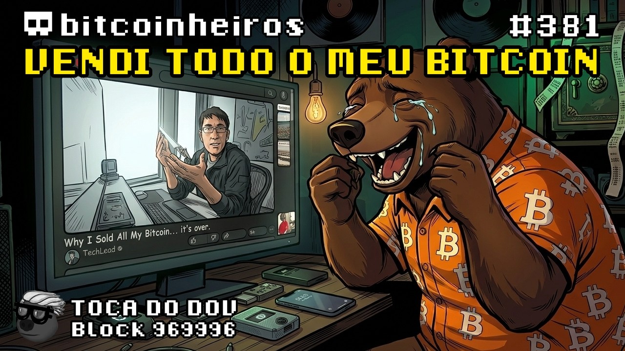 React: Porque eu vendi todo o meu Bitcoin... Acabou!
