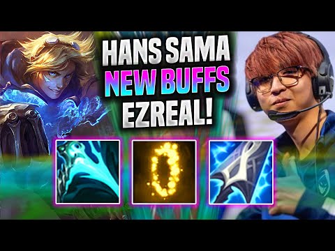 HANS SAMA PLAYS EZREAL WITH NEW BUFFS! - TL Hans Sama Plays Ezreal ADC vs Miss Fortune! |