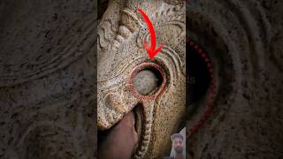 How is it possible?🤯 😱 #shorts#stone #ball #ancient #temple #india#technology #mystery #animals