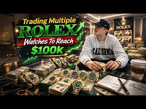 Trading Multiple Rolex Watches To Reach $100k