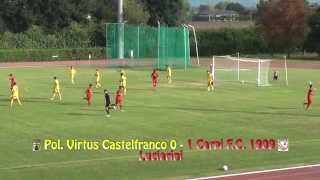 preview picture of video 'Polisportiva Virtus Castelfranco Emilia - Carpi F.C.1909   1 - 2'