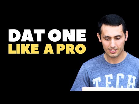 How to Use DAT Like a Pro Even If You're New!