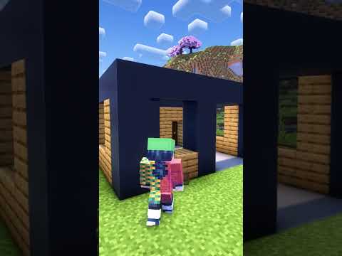EPIC Minecraft Modern House Build 🔥 #shorts