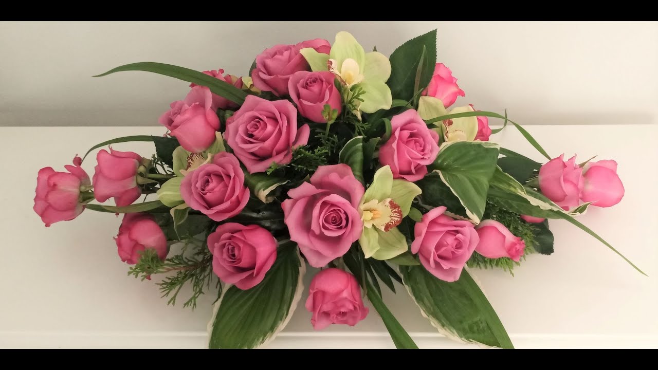 DIY Wedding Flowers// Beautiful Purple Wedding Centerpiece// Easy// Arreglos Florales para Boda