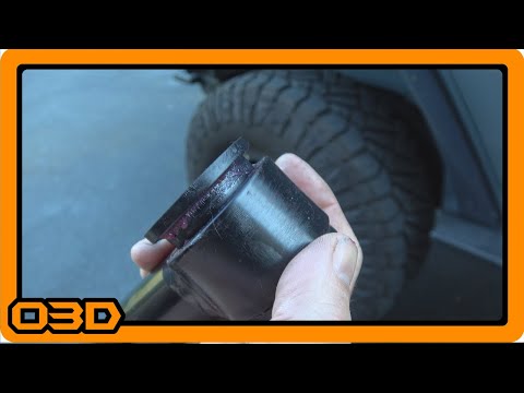CPO Tip: Rubber Bushing Install - JKS Rear Track Bar - Project 2004 Jeep TJ Wrangler